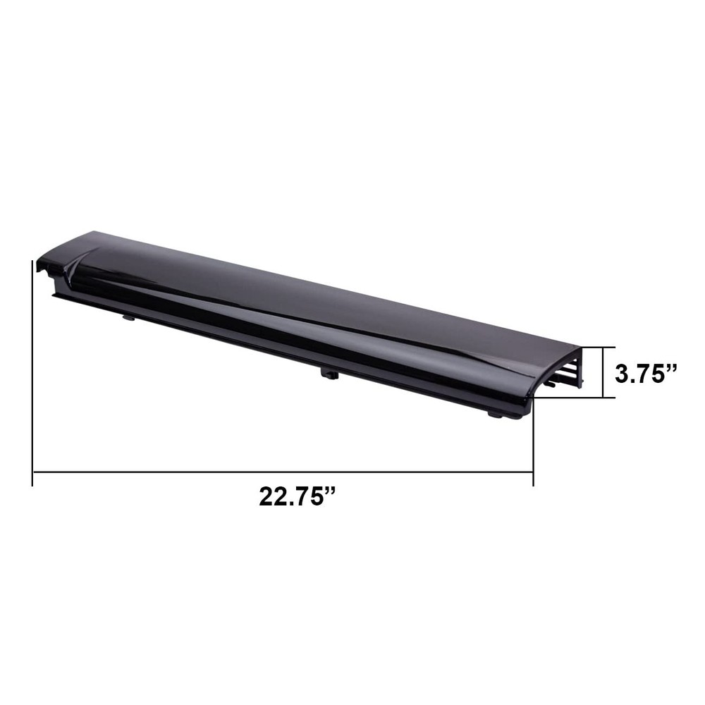 Replacement Microwave Vent Grille Black for LG Models Durable Airflow Component
