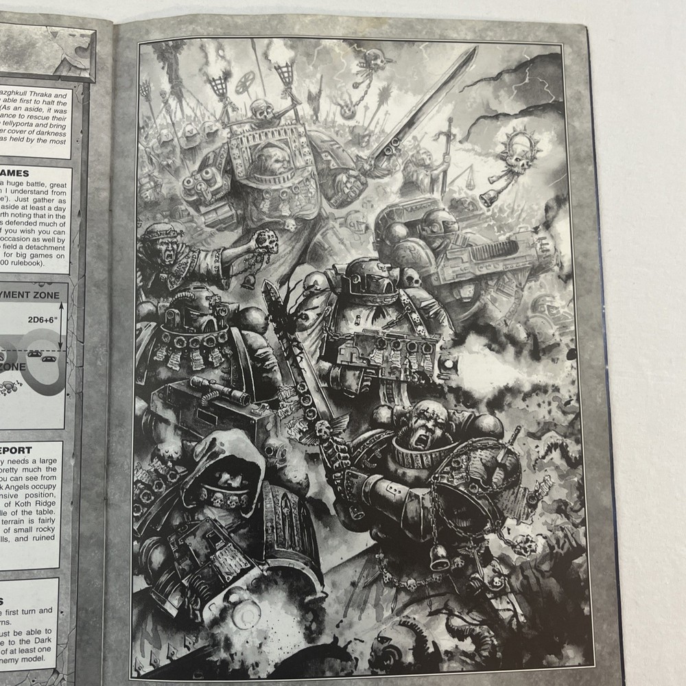 Warhammer 40K Codex Dark Angels - 1999 2nd Edition Games Workshop Supplement