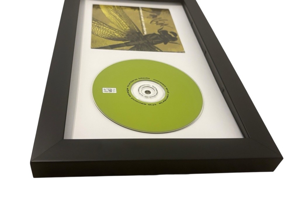 CLAUDIO SANCHEZ COHEED & CAMBRIA SIGNED AUTOGRAPH SECOND STAGE FRAMED CD JSA COA