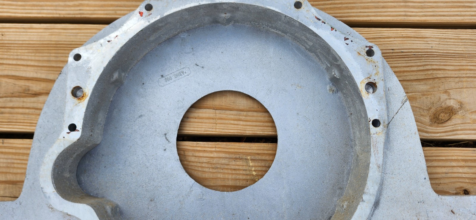 Vintage 1960's? Edelbrock Rear Engine Mount Plate Hydroplane? Jet Boat?