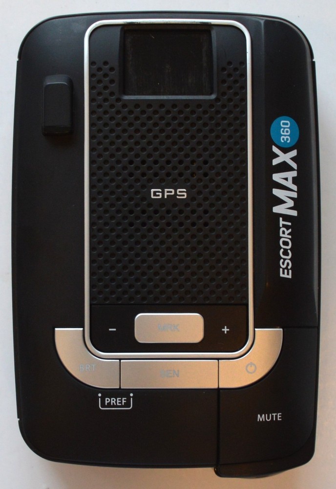 Escort MAX 360 Radar Detector with Mount Cable & Case