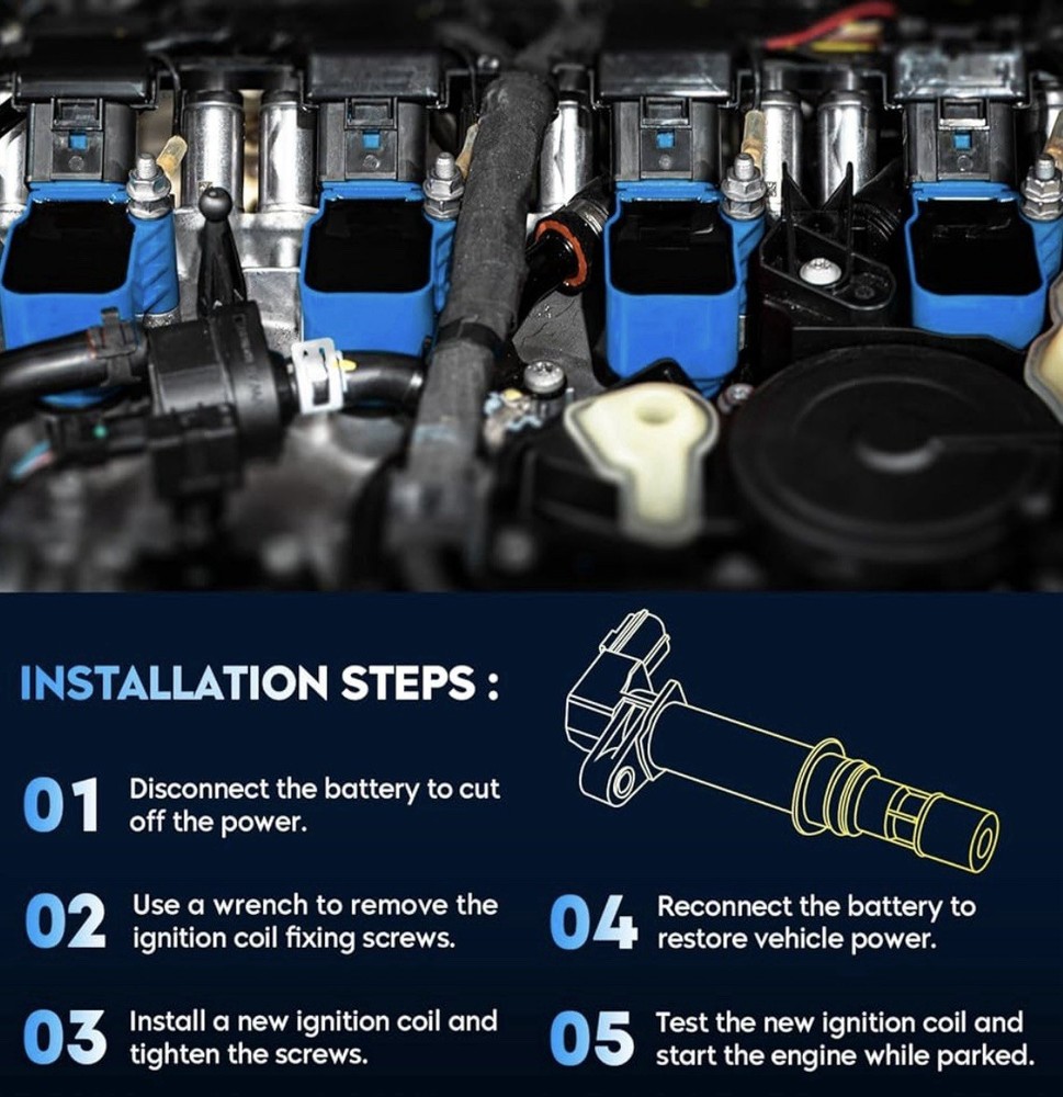 Ignition Coil Pack & Iridium Spark Plugs