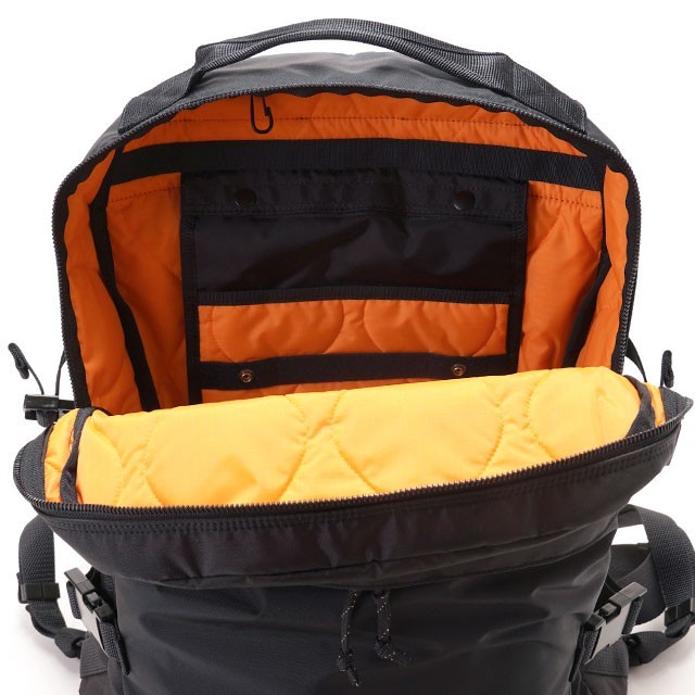 PORTER Yoshida 855-05902 FORCE Day Pack Black Nylon Backpack Military Style