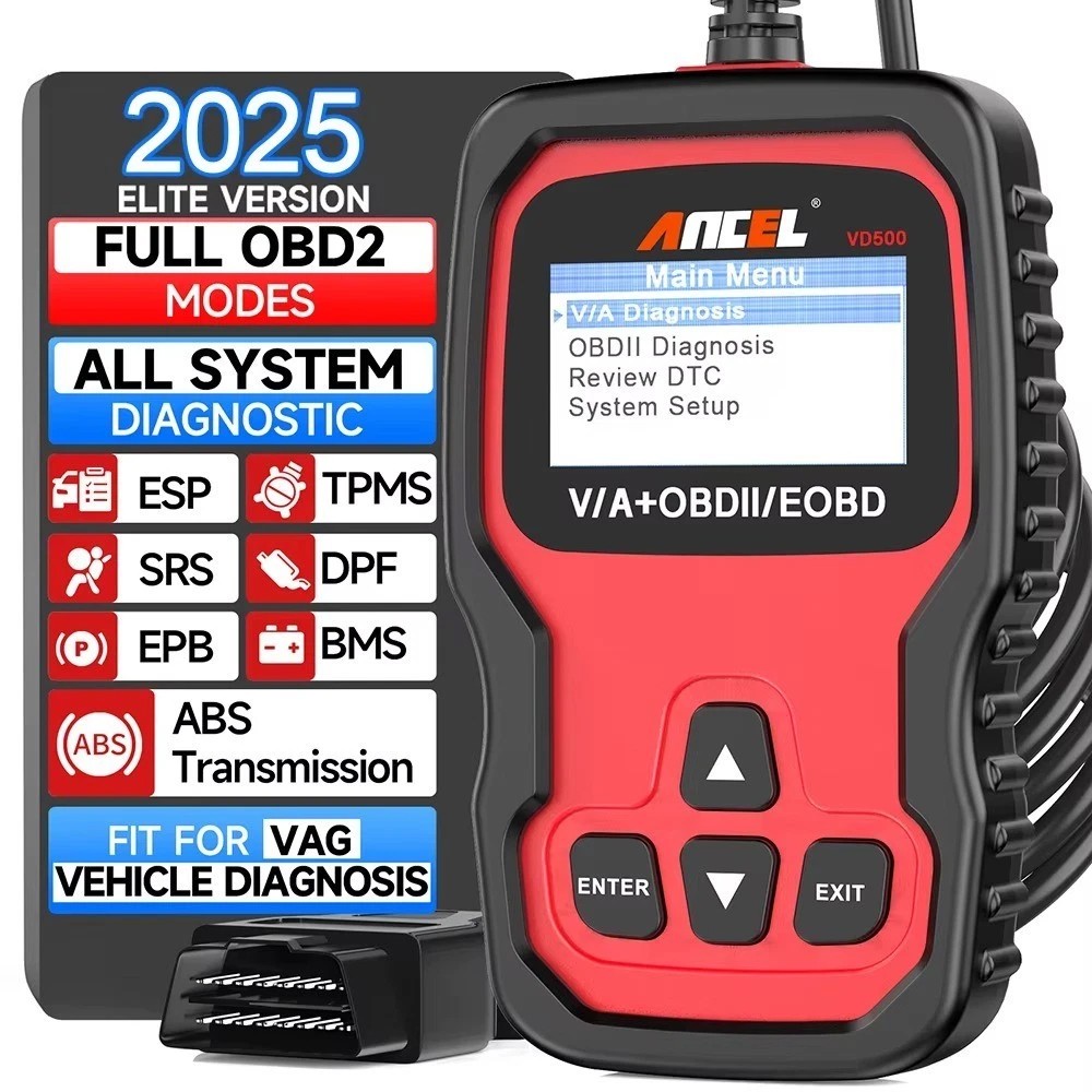 OBD2 Fault Code Reader Scanner Engine ABS SRS EPB Oil Reset Car Diagnostic Tool