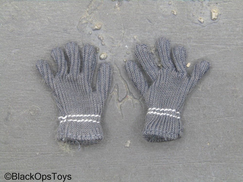 1/6 Scale Toy Grey Gloves