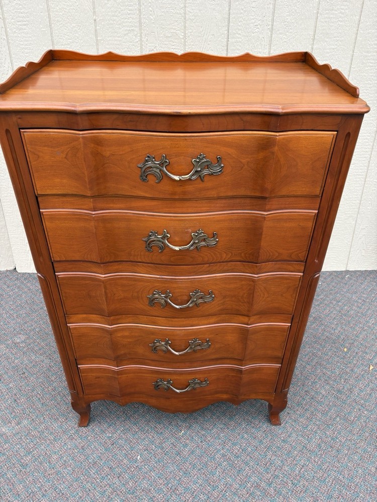 67137 JOHN WIDDICOMB Cherry High Chest Dresser