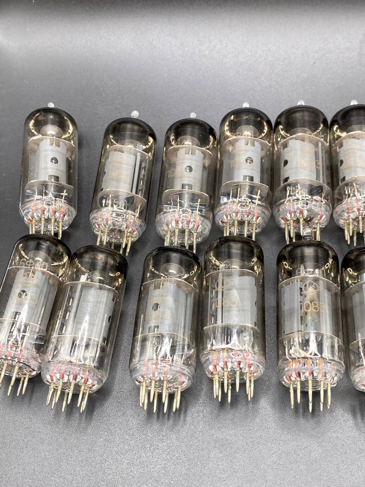 27Pcs 6F4P ( ECL84, 6DX8, 6DQ8 ) HF Triode - Pentode tubes New Same Date 10/83