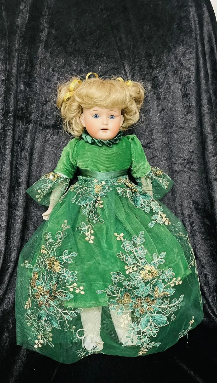 Antique porcelain German Peter Scherf Doll Sonneberg, Germany 15.7 in