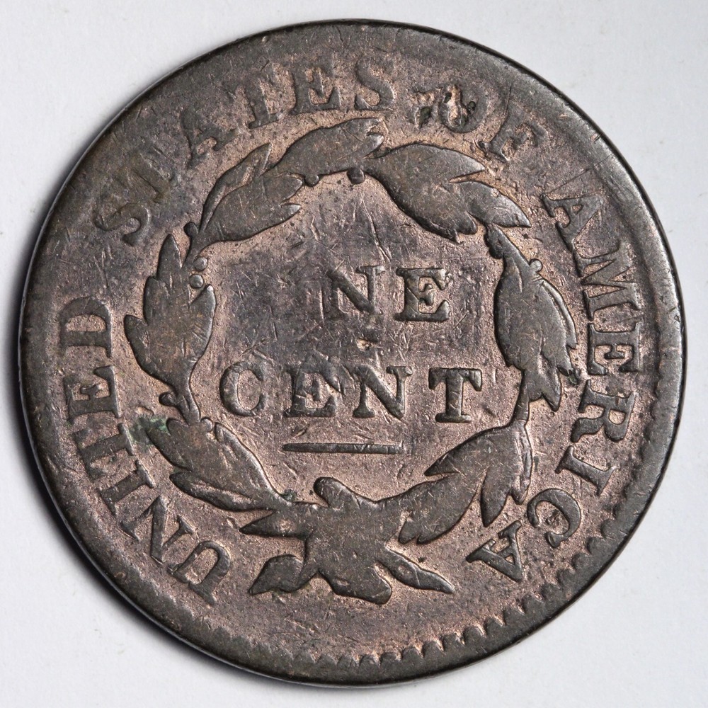 1819 Coronet Head Large Cent CHOICE VG E267 JCH