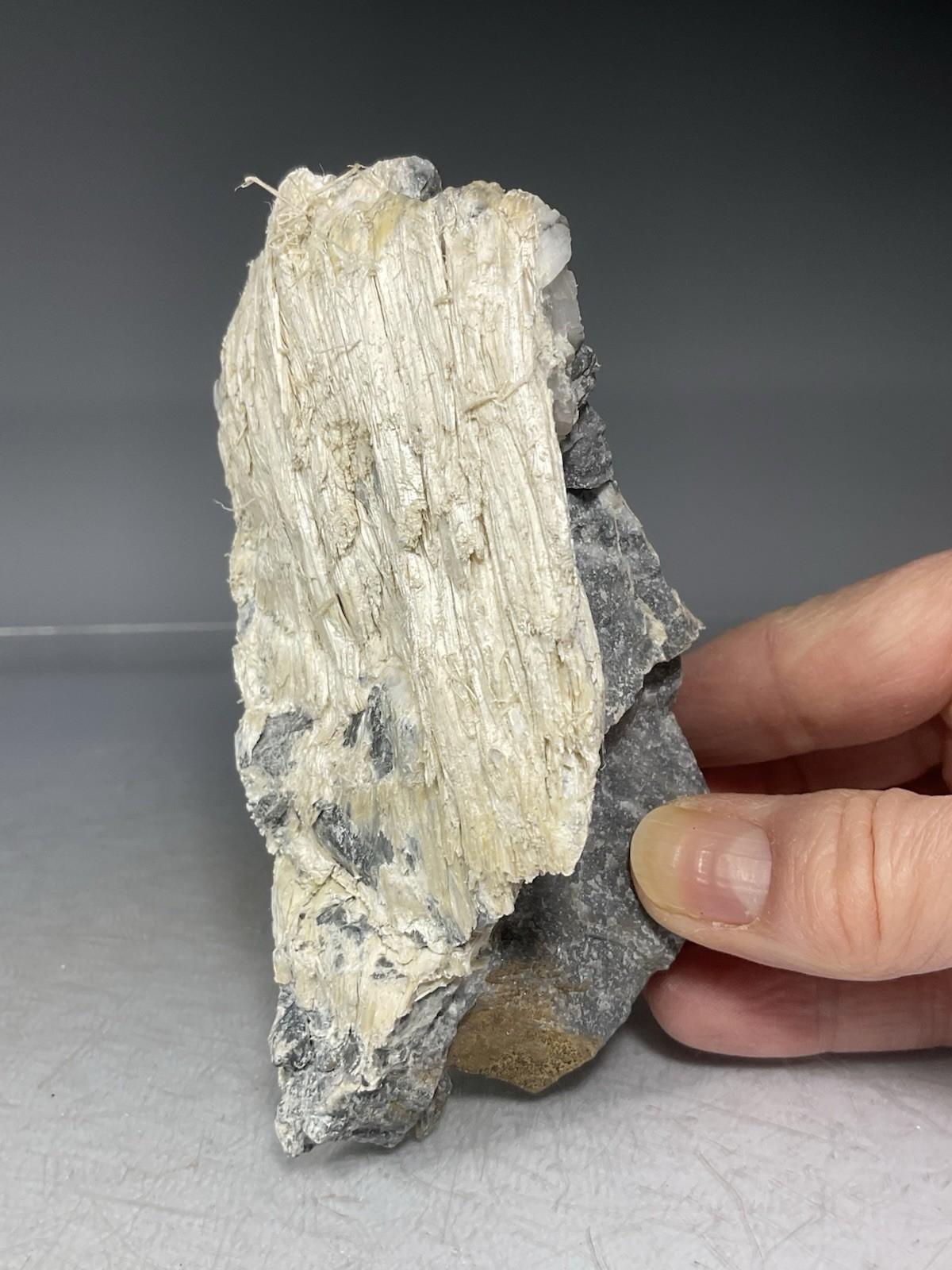 SS Rocks- "Fibrous" Sepiolite (Les Encanades Cave, Queralbs, Girona, Spain) 333g