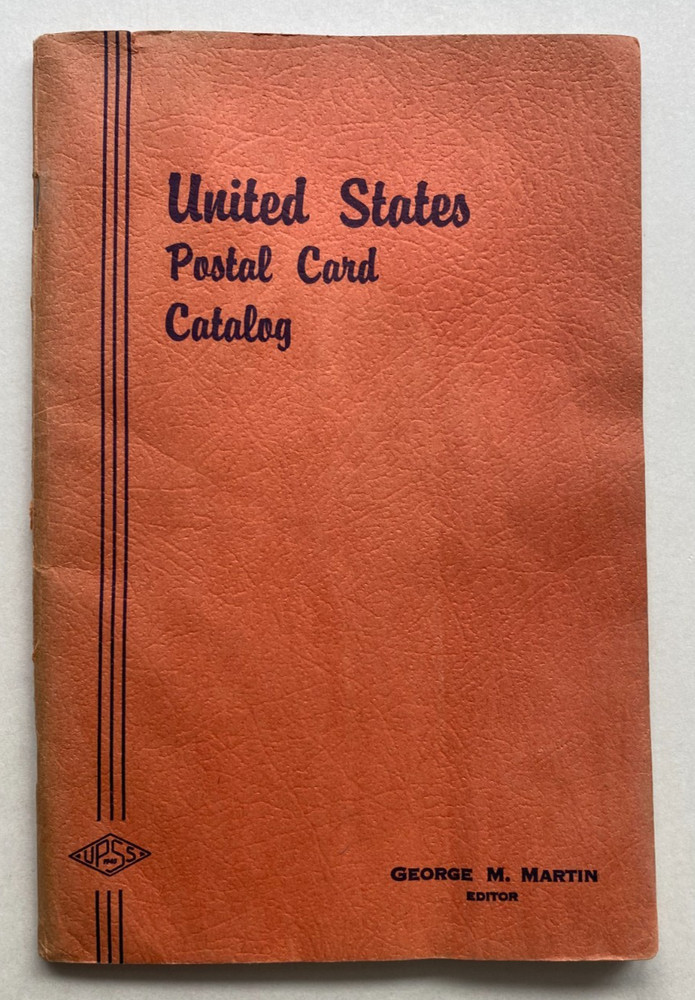 UPSS U.S. Postal Card catalogs