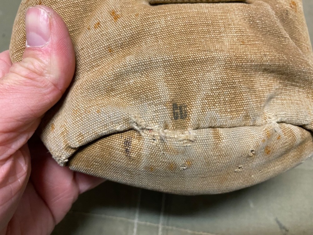 ORIGINAL WWII US ARMY INFANTRY M1942 CANTEEN COVER-OD#3
