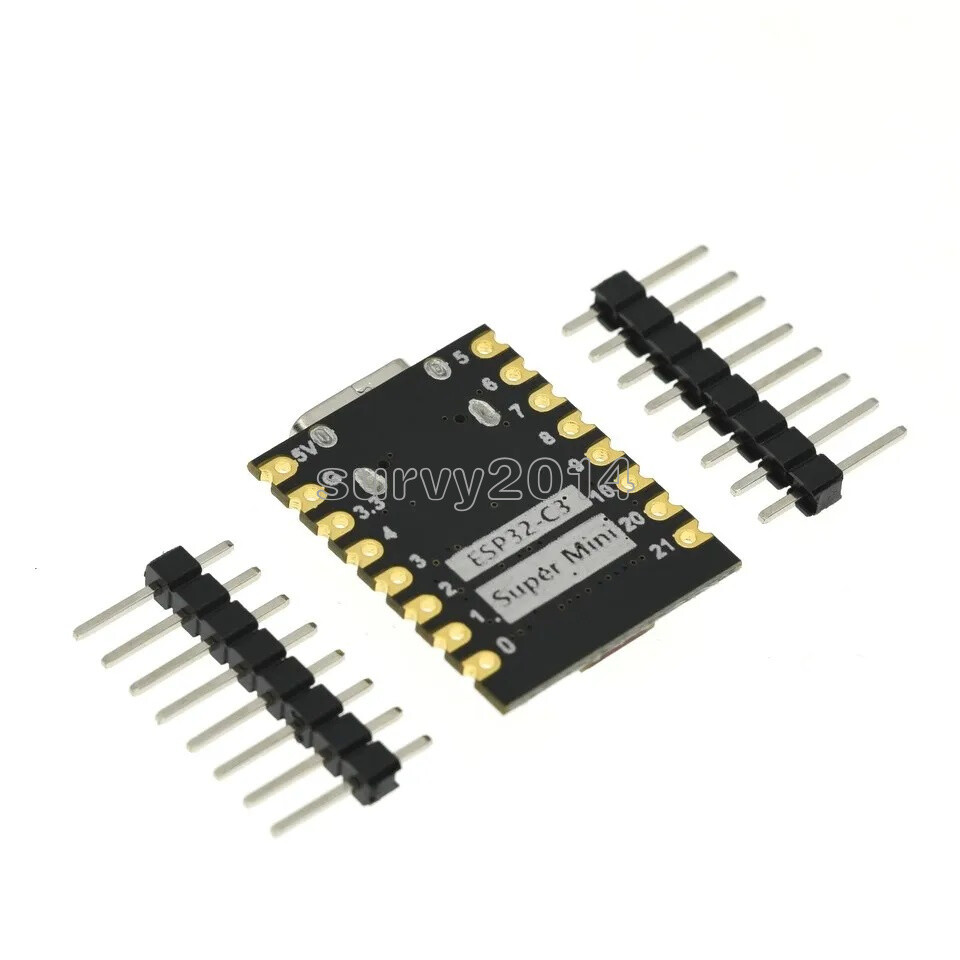 ESP32-C3 SuperMini WiFi Bluetooth Development Board 32-bit RISC-V UART I2C SPI