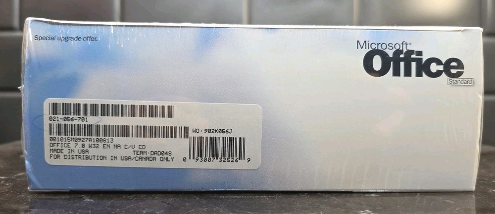 Microsoft Office Standard Windows 95 Upgrade CD-ROM 1996 PC Software Sealed