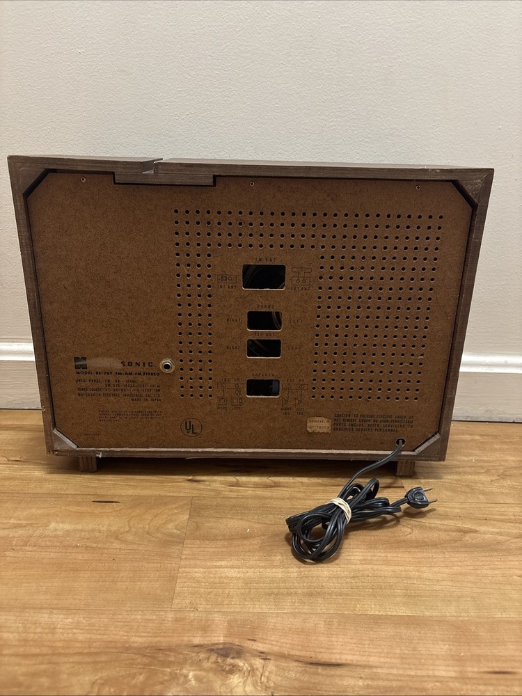 Vtg Panasonic RE-787 Auto Tuning System FM Multiplex Stereo Solid State