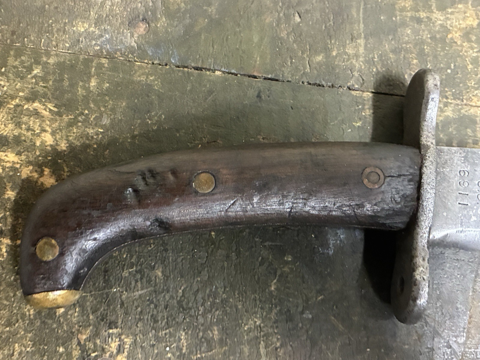 ORIGINAL WW1 US M1909 BOLO KNIFE W/ SCABBARD