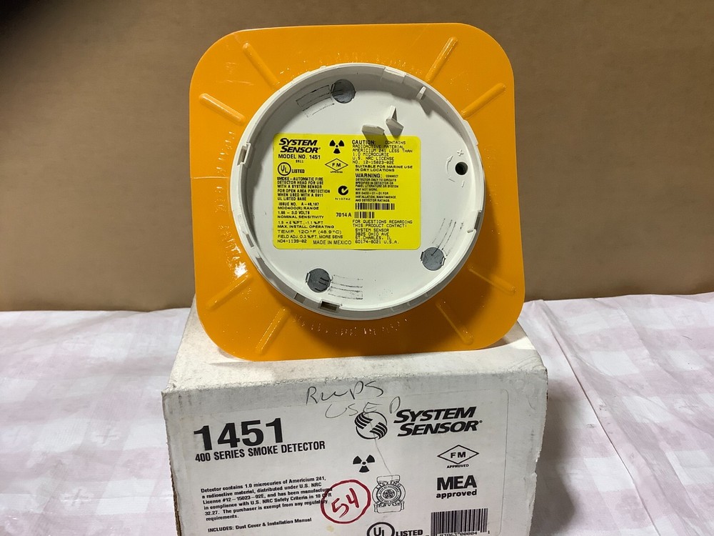 SYSTEM SENSOR- SERIES SMOKE DETECTOR