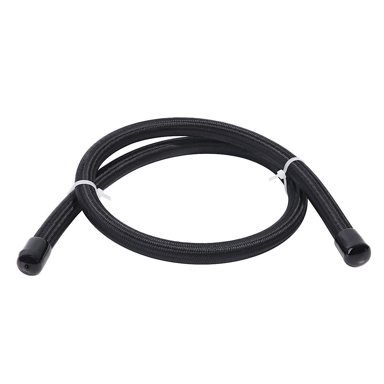 AN6 AN8 AN10 Fuel Line Hose Oil Gas Line Nylon PTFE Pipe 3.3ft 10ft 20ft Black