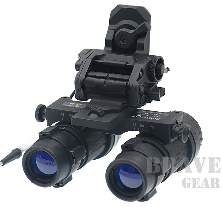CNC Function GSGM DPAM NVG Helmet Mount w/4-Hole Shroud for ANVIS Night Vision