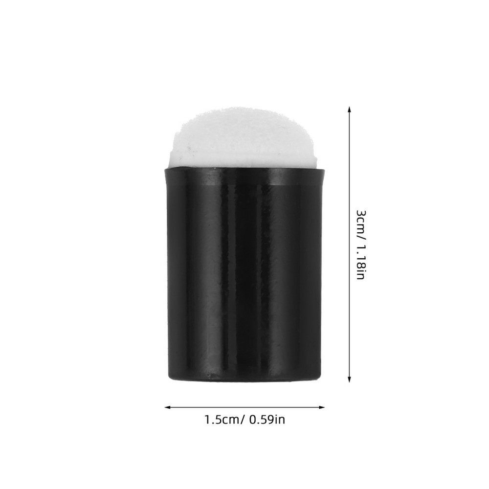 20 Pcs Plastic Stencil Finger Tools Card Making Sponge Daubers Diy Kit