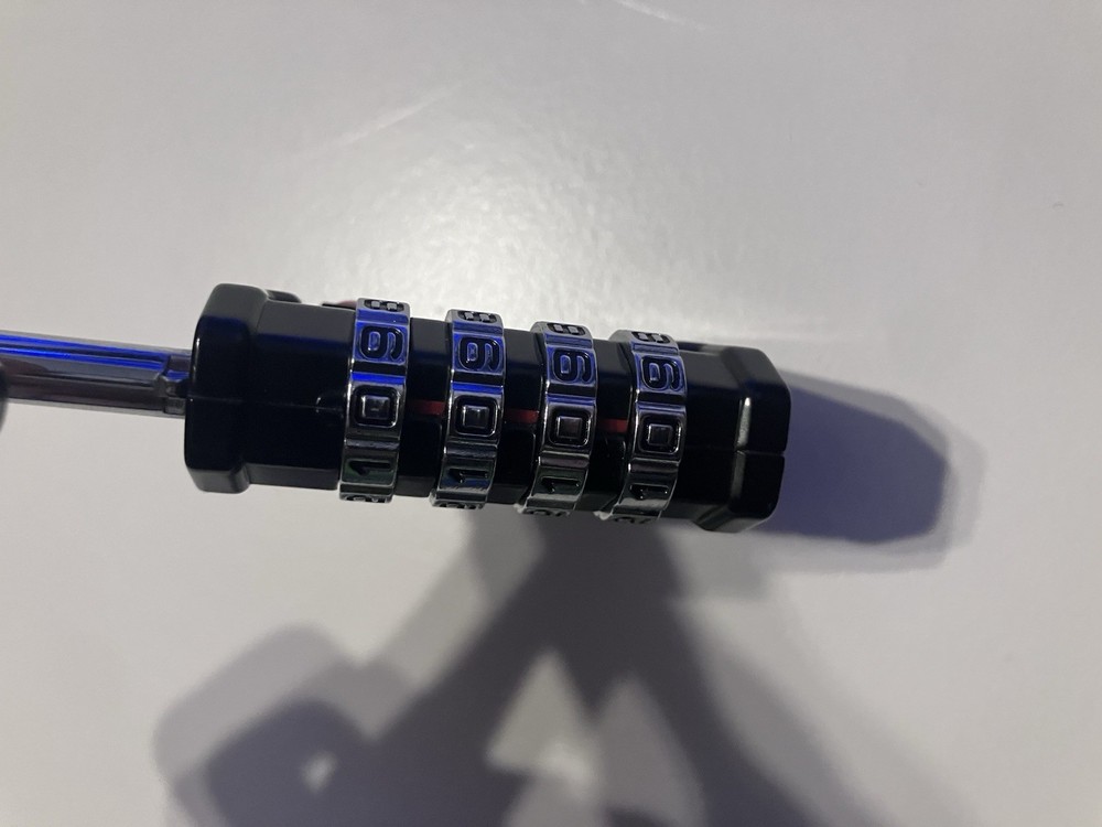 BRINKS TSA Approved Combination Travel Lock Black