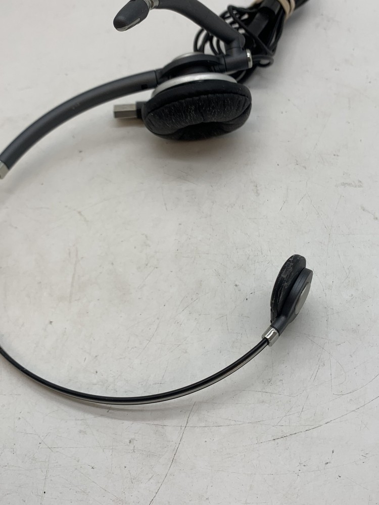 Plantronics One Ear Headset w/ Polycom DA80 USB audio Processor ~ FREE S/H