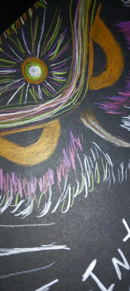 DALLY 🌘 Original pencil drawing OWL magic