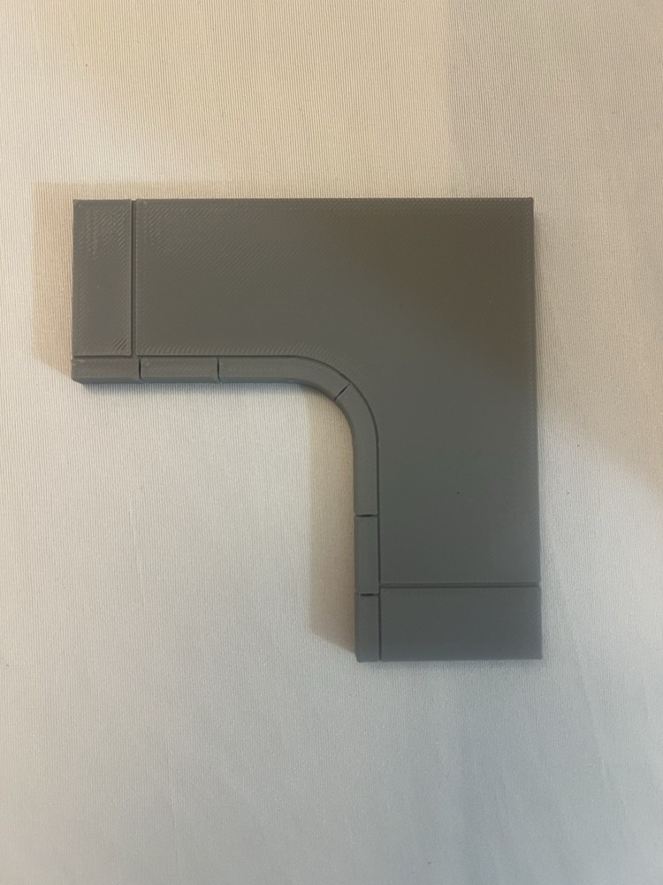 O Gauge Sidewalk - 4 Inside Corners