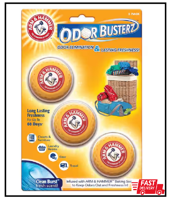 Arm & Hammer Odor Buster Deodorizer Value Pack 3 - Pack