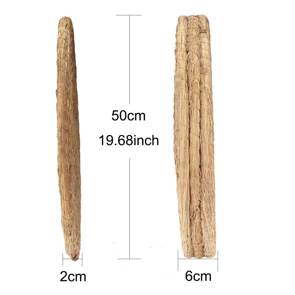 AUVIM 20" Hand-Made Straw Archery Target for Recurve Compound Bow Practice