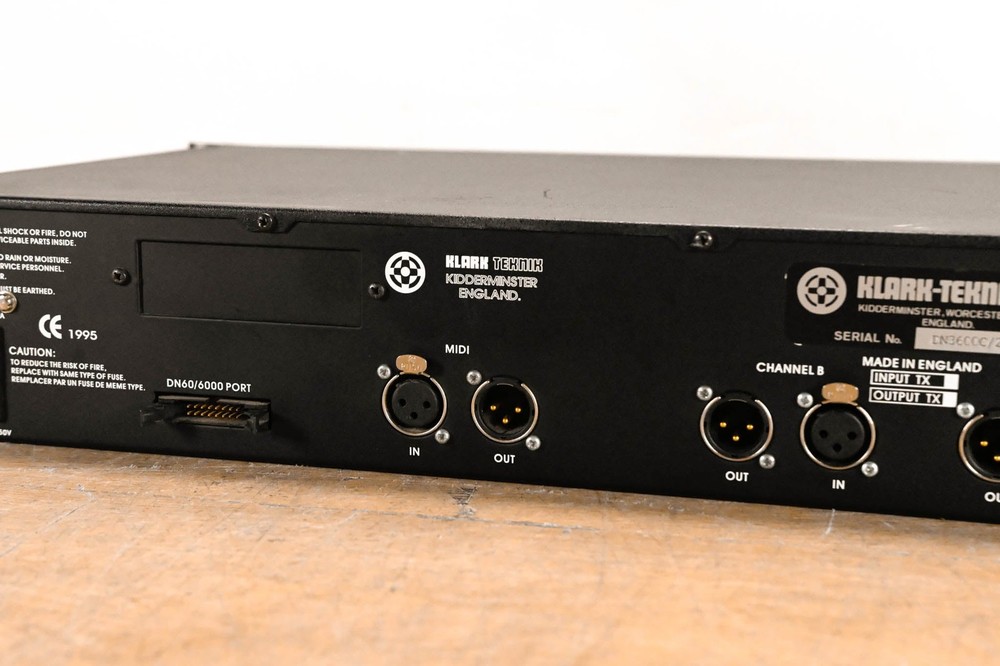 Klark Teknik DN3600 Programmable Graphic Equalizer CG01XTQ