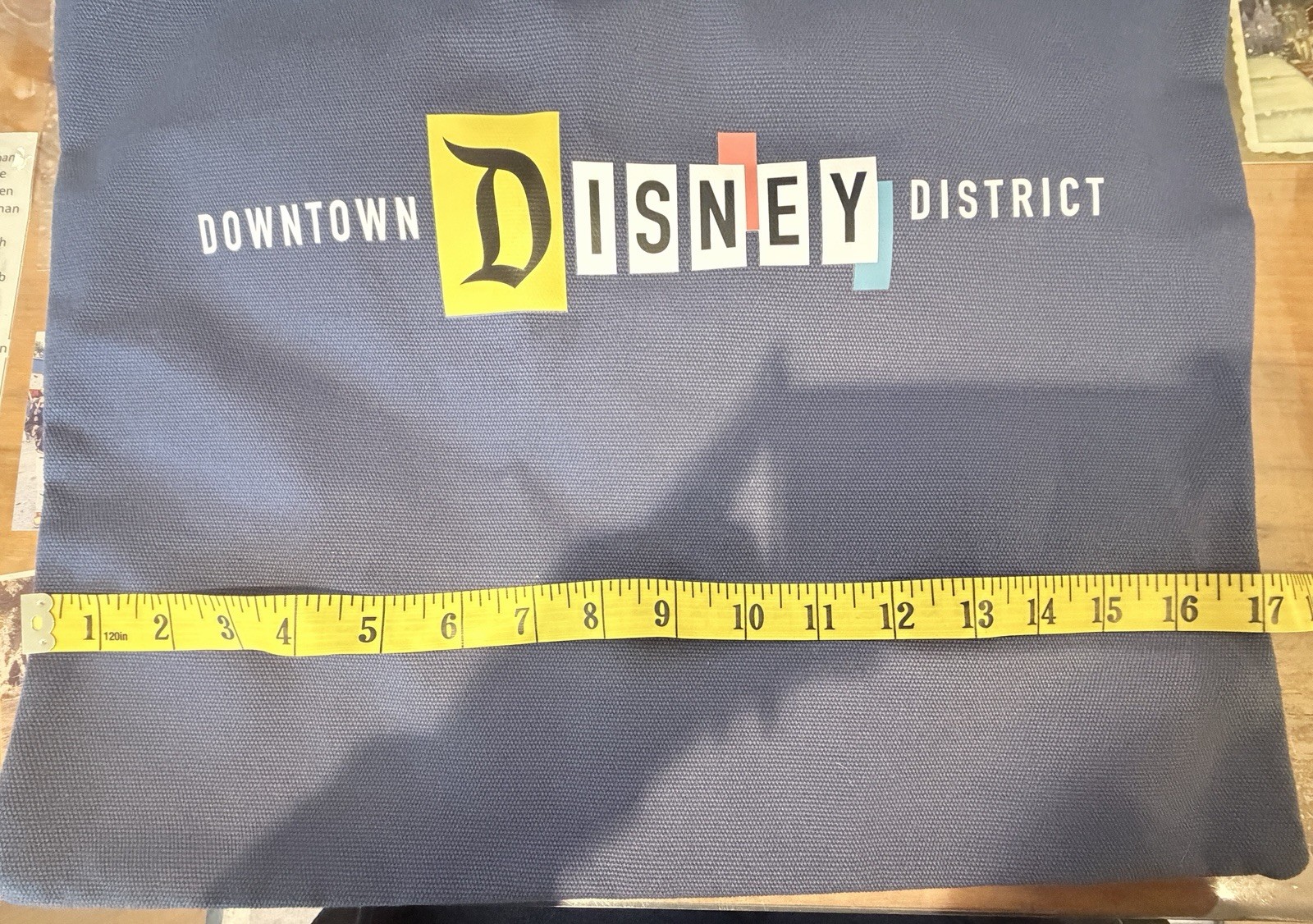 New 2026 Disneyland Resort Downtown Disney District Canvas Tote Bag