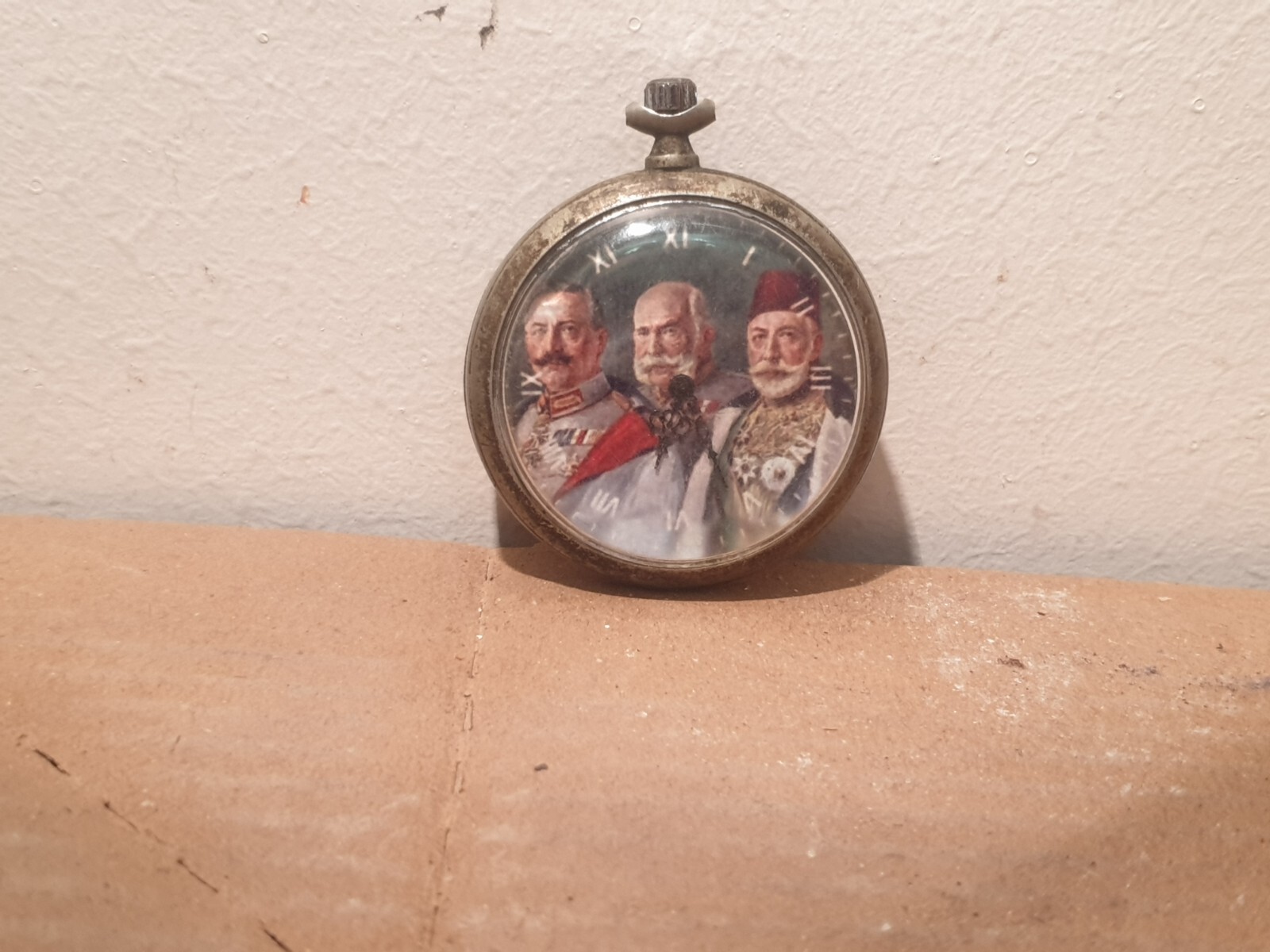 WWI German Officers Ancre Watch Kaiser Wilhelm/Franz Joseph/SULTAN MEHMED Ottmam
