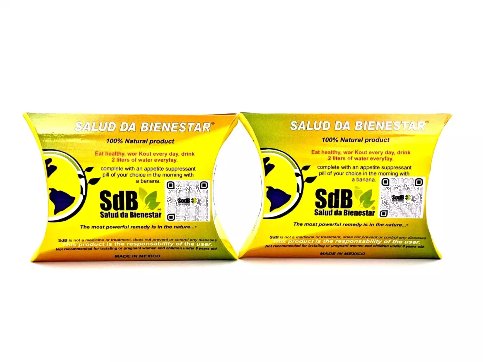 2 Pack, Semilla de Brasil, Brazil Nuts, Yellow Box, 10 grams (Pack of 2)