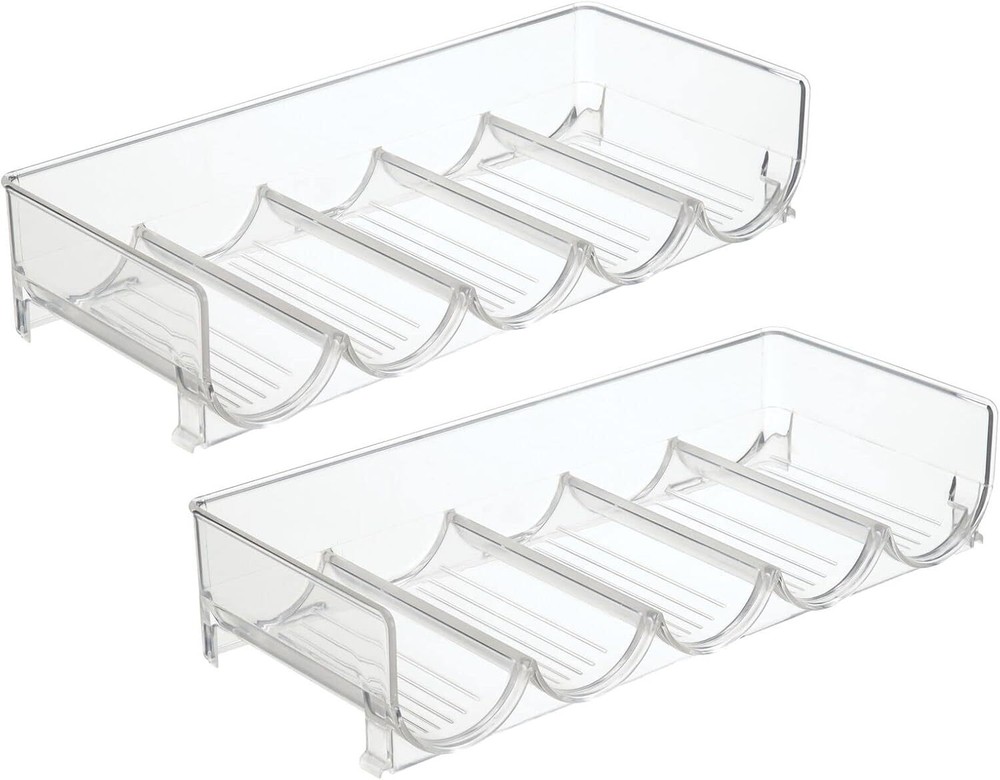 Freestanding Wine Rack Organizer - Stackable - 5 Bottles Per Piece, 2-Pack