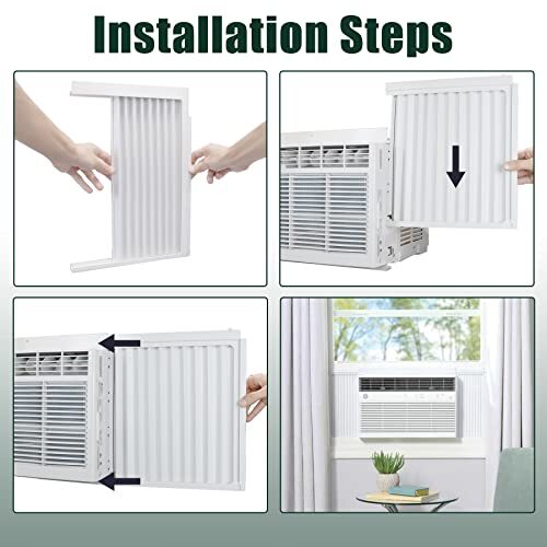 Window Air Conditioner Side Panels With Frame Adjustable Insulation Ac Side Pane