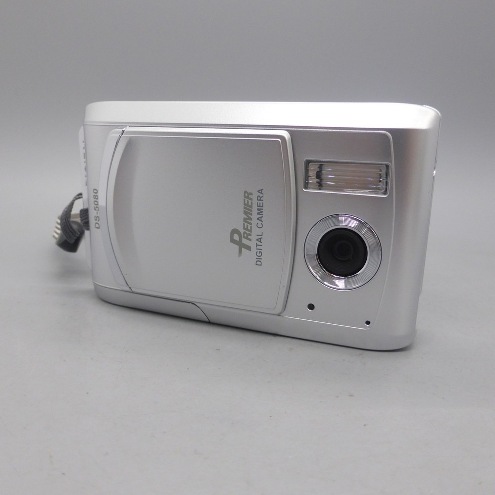 Premier DS-5080 5.0MP Compact Digital Camera Silver Tested