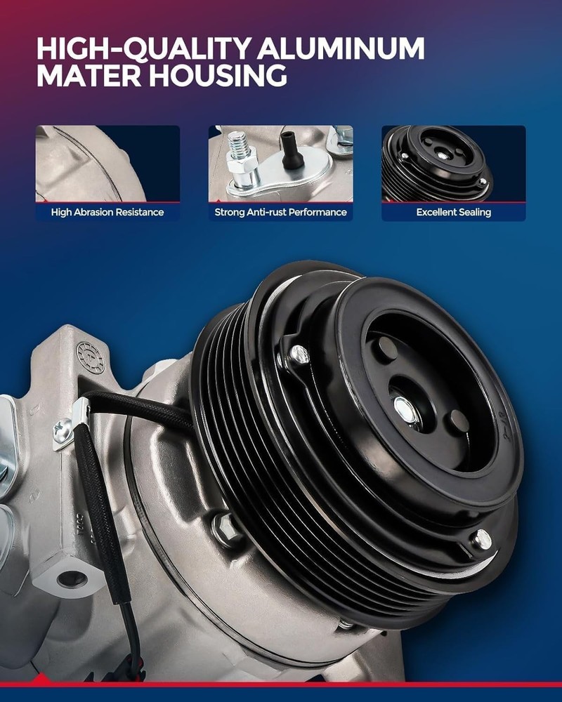 AC Compressor for Rogue 2008-2015 Air Conditioning Compressor Replace 98490