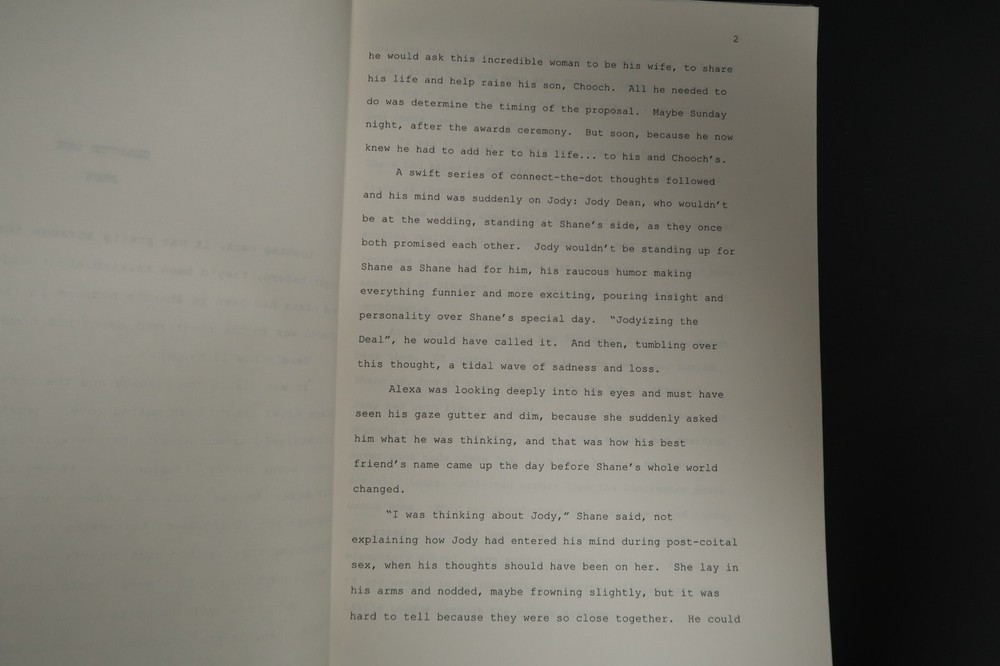 Original Book Script The Viking Funeral Stephen Cannell Studios Collection 2000