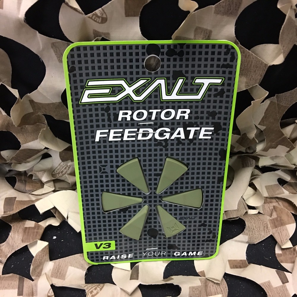 NEW Exalt V3 Rotor Feed Gate - Olive