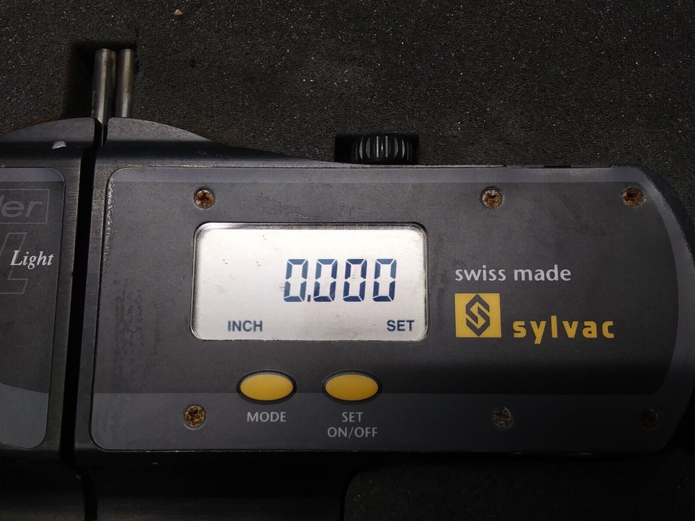Fowler Sylvac Ultralight Digital Caliper 54-110-312 READ