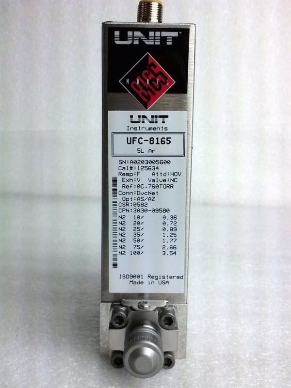 Unit UFC-8165, MFC, Mass Flow Controller, 5L Ar, Used