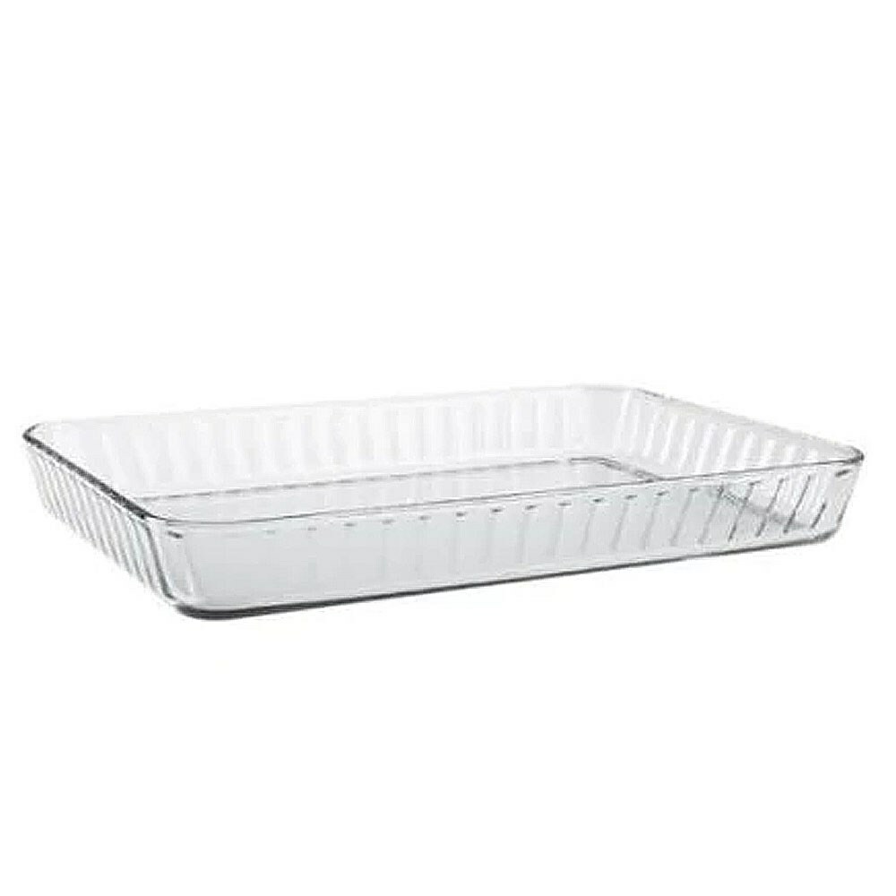 Glass Baking Dish for Oven, Rectangular Glass Casserole Dish, Bakeware, 126 Oz