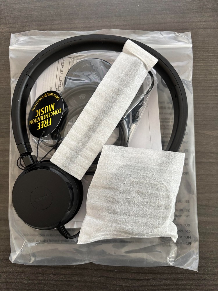 Jabra Evolve 20 UC Wired Headset Stereo USB-A NEW