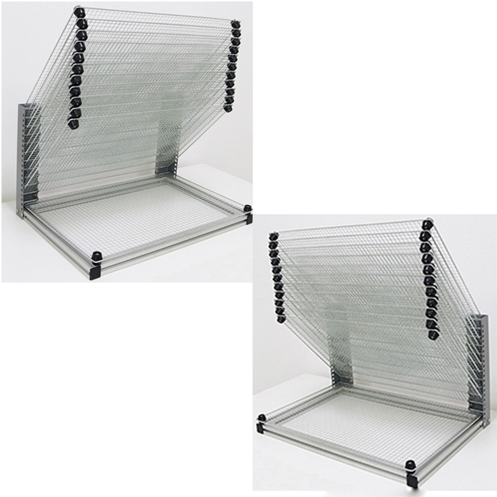12-Layer Desktop Placed Push Type Drying Rack Drying And Stacking 24×15.75×13.8"
