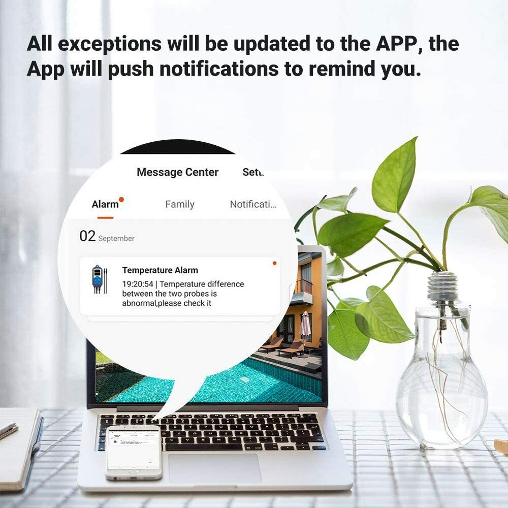 Inkbird Prewire WIFI Temperature Controller Thermostat ITC-306A Heat 2 Probe APP