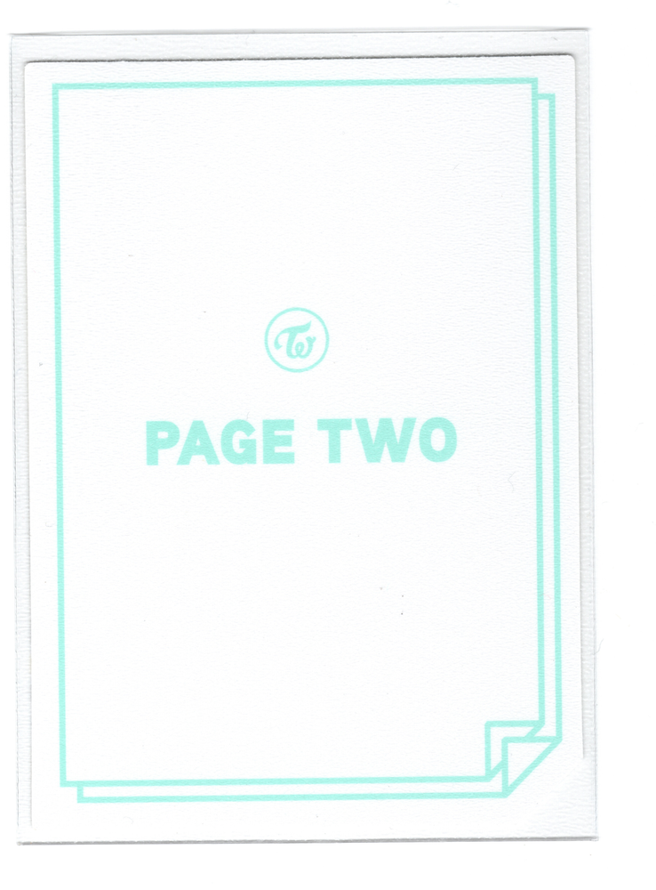 Twice Sana Photocard | Page Two