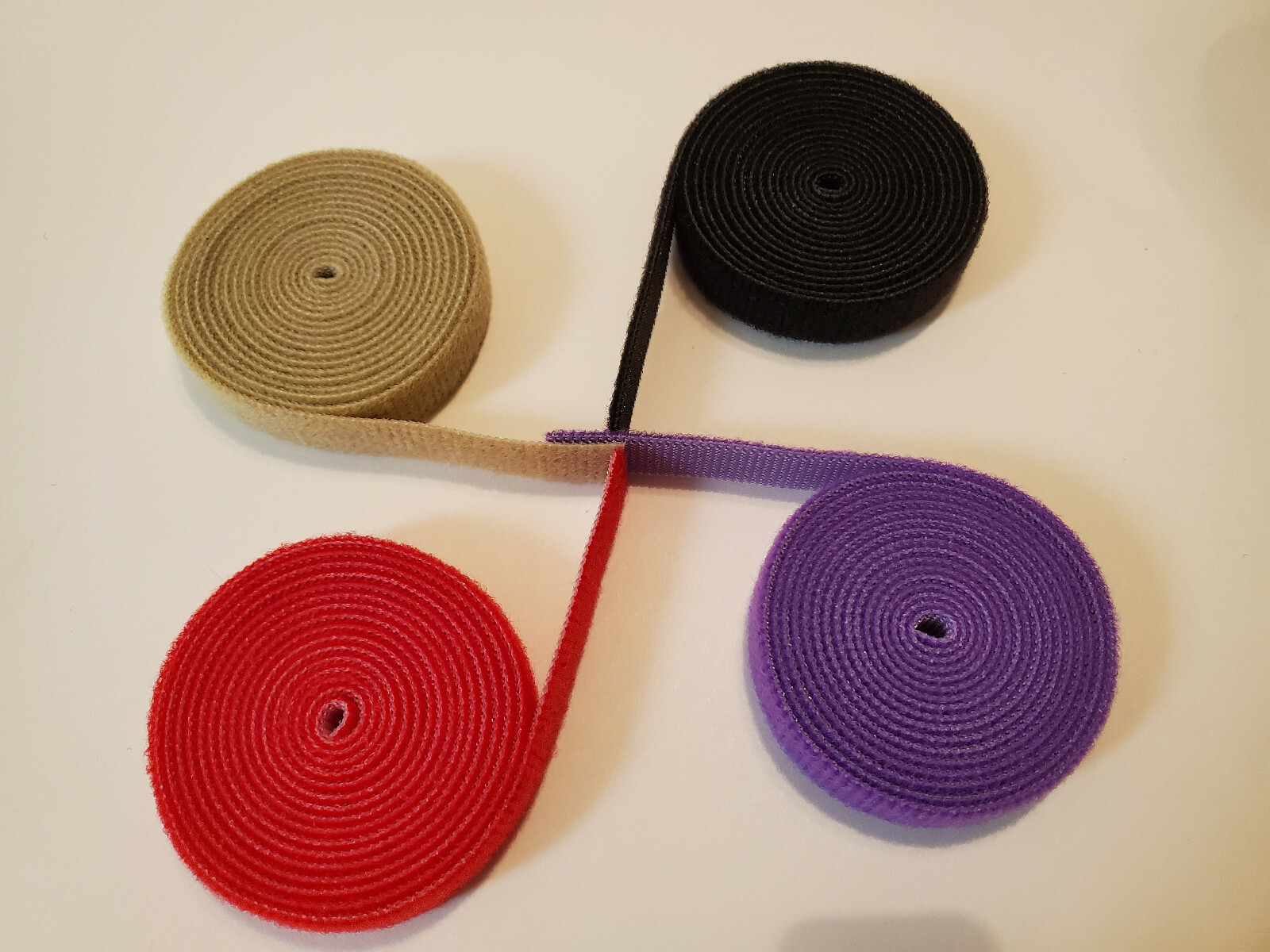 Velcro® Brand One Wrap® Self Gripping Hook & Loop Tape 1/2" 16 Colors 2 Sizes