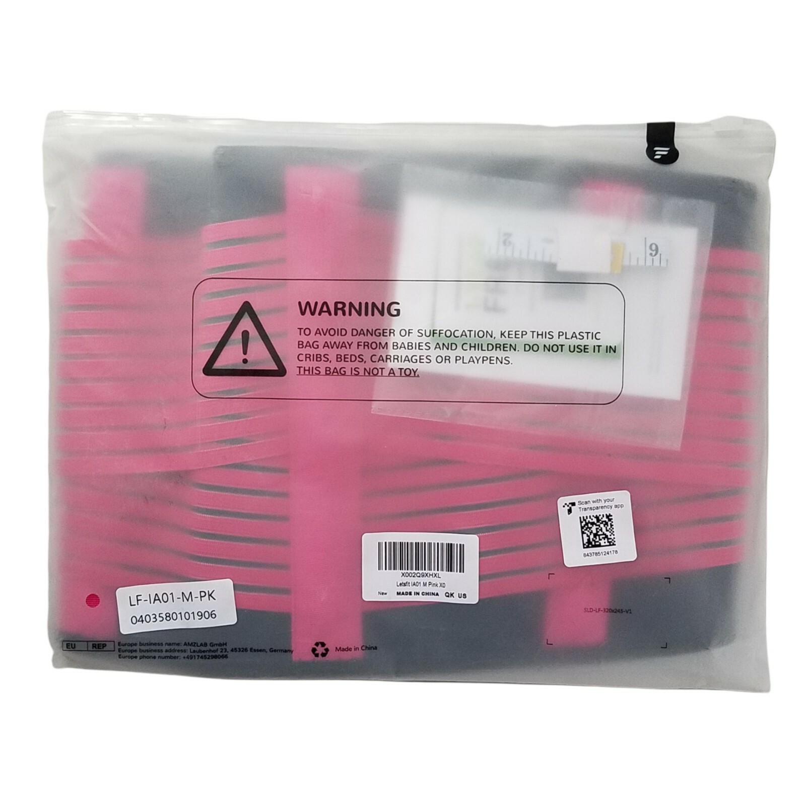 LETSFIT Adjustable Waist Trainer Women Body Shaper Fitness Belt Pink M MEDIUM