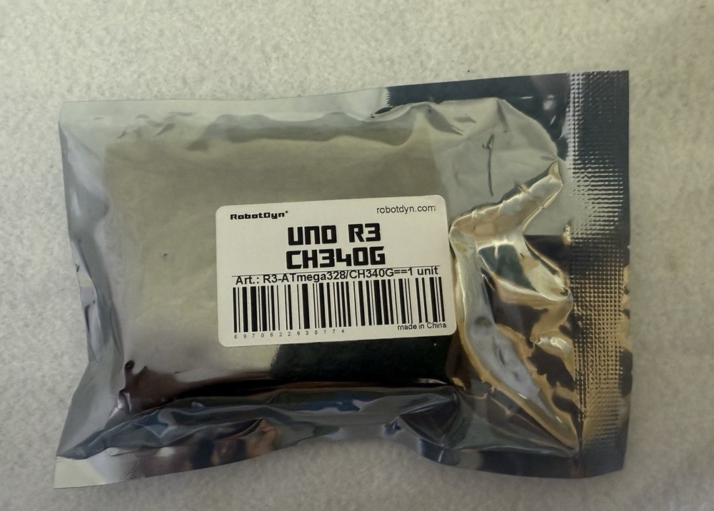 RobotDyn Uno R3 ATmega328P  CH340G Clone Arduino Micro-USB